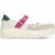 ART Brighton 1515 Damen Plateau Ballerinas CREAM_FUXIA