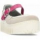 ART Brighton 1515 Damen Plateau Ballerinas CREAM_FUXIA