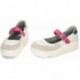 ART Brighton 1515 Damen Plateau Ballerinas CREAM_FUXIA