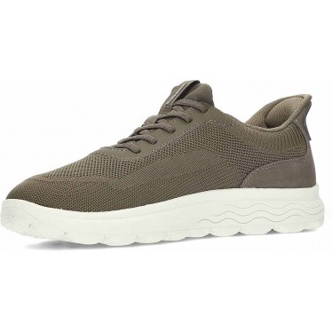 GEOX Spherica Plus U55MPA Herren-Sneaker MILITARY
