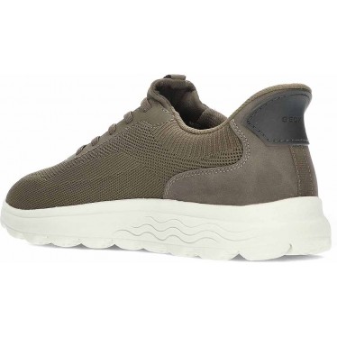 GEOX Spherica Plus U55MPA Herren-Sneaker MILITARY