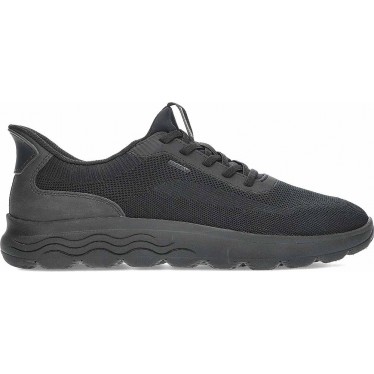 GEOX Spherica Plus U55MPA Herren-Sneaker BLACK