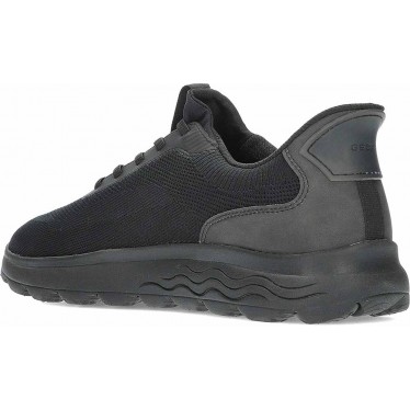 GEOX Spherica Plus U55MPA Herren-Sneaker BLACK