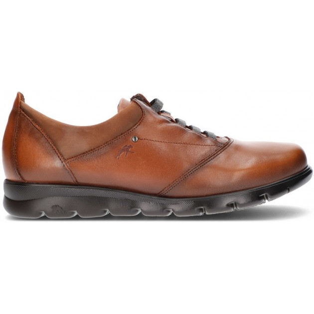 SCHUHE FLUCHOS F1181 HAVANA ESLA CUERO SCHUHE FLUCHOS F1181 HAVANA ESLA CUERO