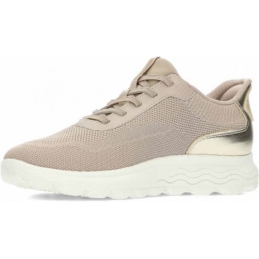 GEOX Spherica Plus D557MA Damen-Sneaker TAUPE_GOLD