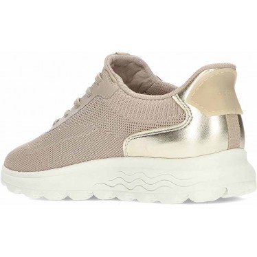 GEOX Spherica Plus D557MA Damen-Sneaker TAUPE_GOLD