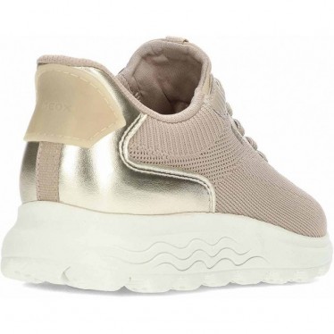 GEOX Spherica Plus D557MA Damen-Sneaker TAUPE_GOLD