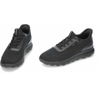 GEOX Spherica Plus D557MA Damen-Sneaker BLACK