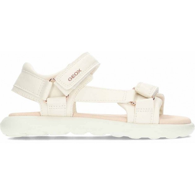 GEOX Puffypop J55MSC Mädchensandalen IVORY