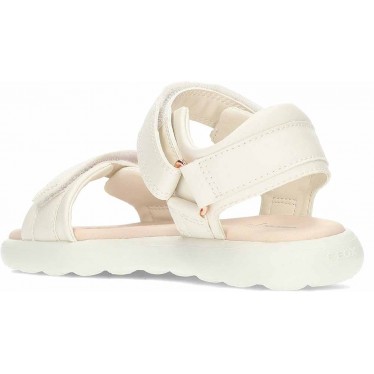 GEOX Puffypop J55MSC Mädchensandalen IVORY