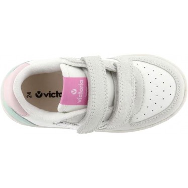 Victoria 1124124 Sportschuh aus rissigem Wildleder für Mädchen ROSA