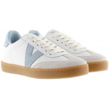 VICTORIA Berlin Cliclista Damen Sneaker 1126206 CELESTE