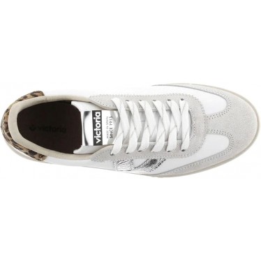 Victoria 1126209 Berlin Leopard Damen Sneaker PLATA
