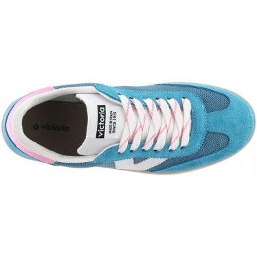Victoria 1126211 Berlin Wildleder Damen Sportschuh TURQUESA