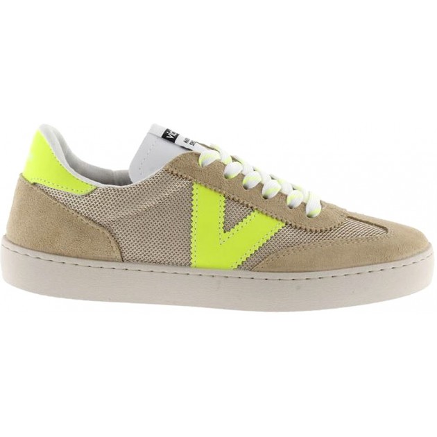 Victoria 1126211 Berlin Wildleder Damen Sportschuh BEIGE