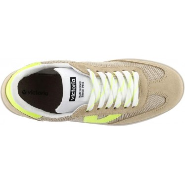 Victoria 1126211 Berlin Wildleder Damen Sportschuh BEIGE