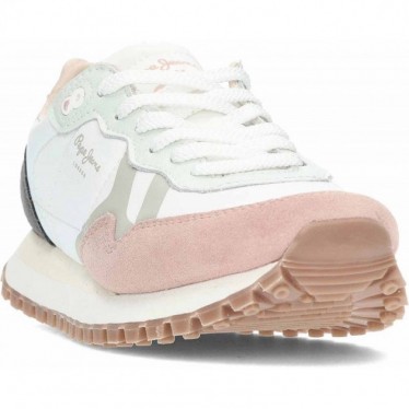 Pepe Jeans Brit-on Master PLS40041 Damen Sneaker SOFT_PINK