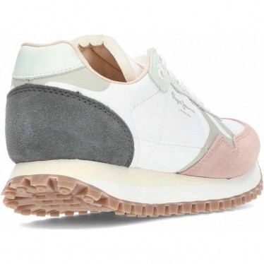 Pepe Jeans Brit-on Master PLS40041 Damen Sneaker SOFT_PINK
