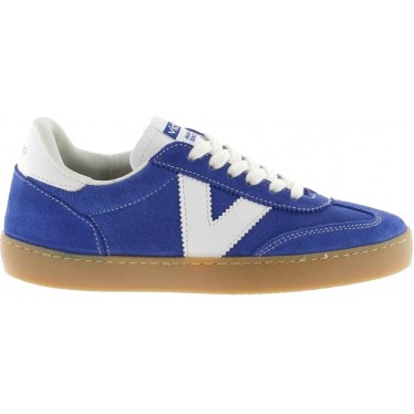 Victoria 1126212 Berlin Retro Wildleder Damen Sportschuh ROYAL