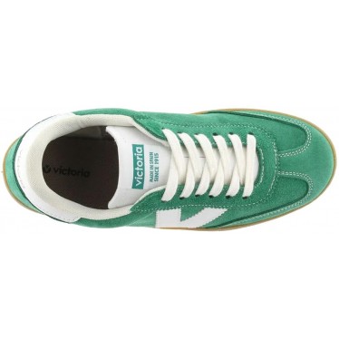 Victoria 1126212 Berlin Retro Wildleder Damen Sportschuh VERDE
