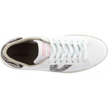 Victoria 1126213 Berlin Animal Print Damen Sportschuhe PLATA