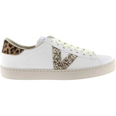 Victoria 1126213 Berlin Animal Print Damen Sportschuhe PLATINO