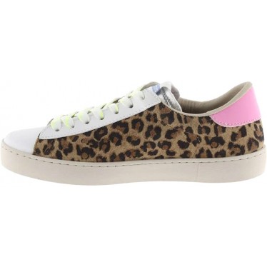 Victoria 1126214 Wildleder Animal Print Damen Sneakers LEOPARDO