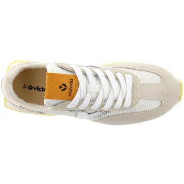 Victoria 1134112 Cosmos Nylon Metal Damen Sneaker BEIGE