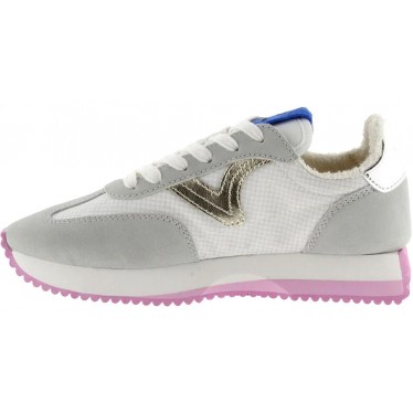 Victoria 1134112 Cosmos Nylon Metal Damen Sneaker GRIS