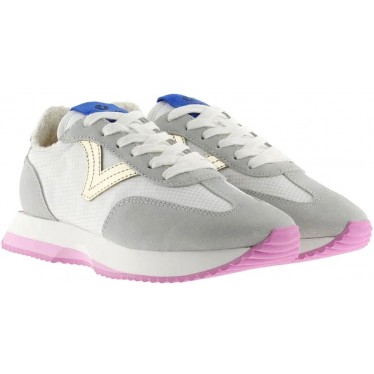 Victoria 1134112 Cosmos Nylon Metal Damen Sneaker GRIS