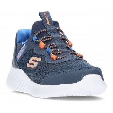 Skechers Slip-ins Bounder Brisk Jungen-Sneaker 403822L NAVY_BLUE