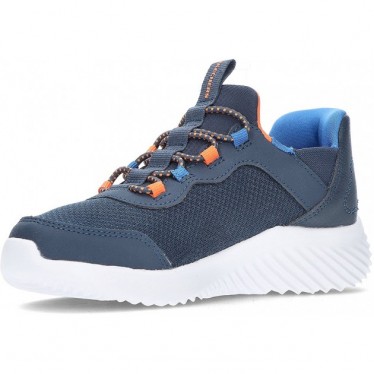 Skechers Slip-ins Bounder Brisk Jungen-Sneaker 403822L NAVY_BLUE
