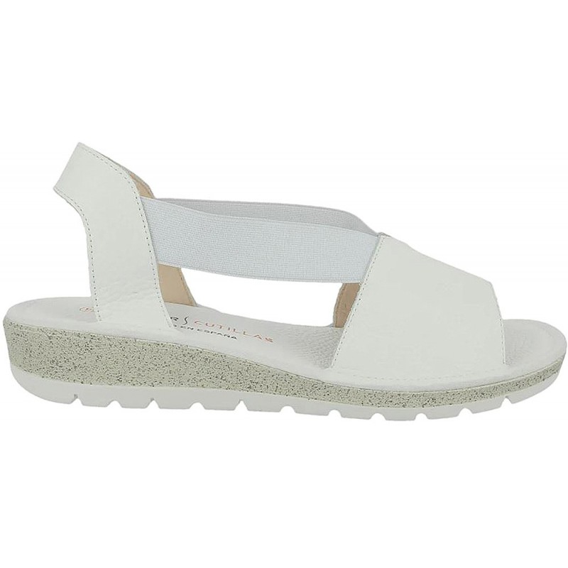 DOCTOR CUTILLAS SANDALEN 35313 ELASTISCH BLANCO