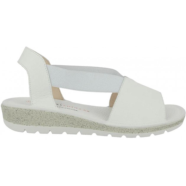 DOCTOR CUTILLAS SANDALEN 35313 ELASTISCH BLANCO