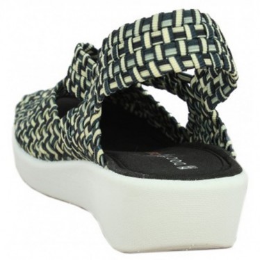 Doctor Cutillas Sandalen 13408 Elastisches Geflecht NEGRO
