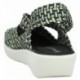 Doctor Cutillas Sandalen 13408 Elastisches Geflecht NEGRO