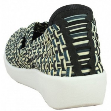 Doctor Cutillas Ballerinas 13409 Elastisches Geflecht NEGRO