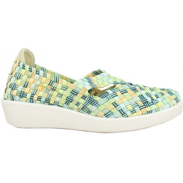 Doctor Cutillas Ballerinas 13409 Elastisches Geflecht VERDI