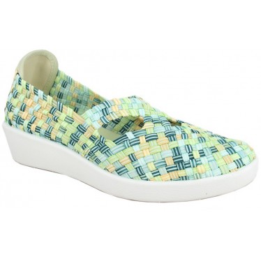 Doctor Cutillas Ballerinas 13409 Elastisches Geflecht VERDI