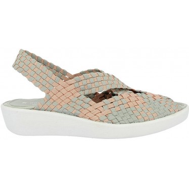 Doctor Cutillas Sandalen 13410 Elastisches Geflecht NUDE