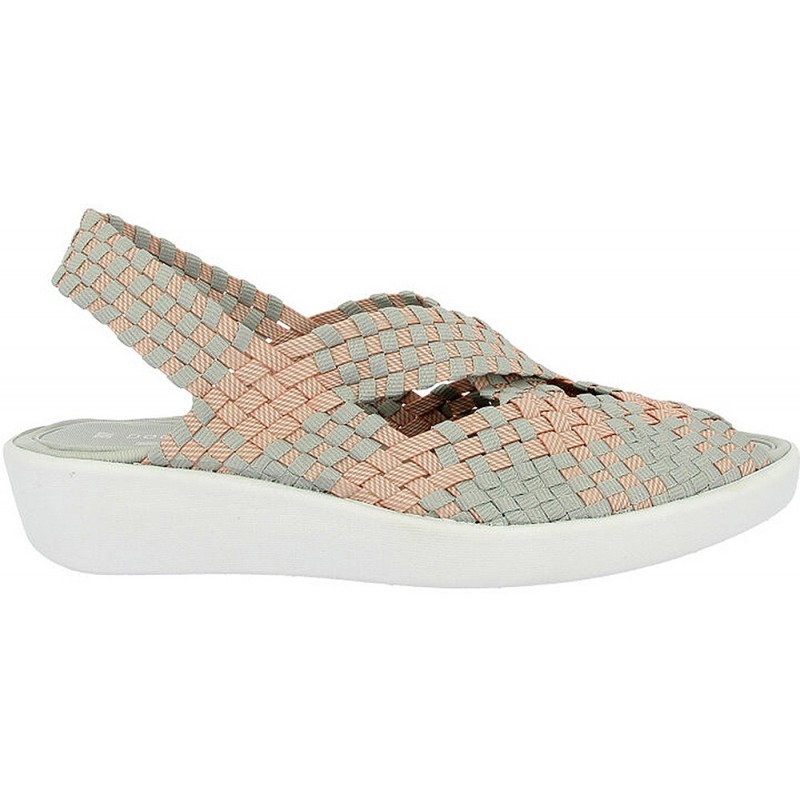 Doctor Cutillas Sandalen 13410 Elastisches Geflecht NUDE