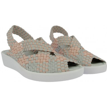 Doctor Cutillas Sandalen 13410 Elastisches Geflecht NUDE