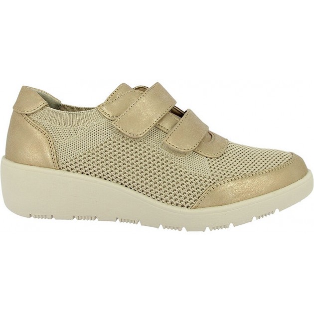 Doctor Cutillas 40103 elastische Mesh-Sneaker PLATINO Doctor Cutillas 40103 elastische Mesh-Sneaker PLATINO