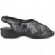 Doctor Cutillas Orthopädische Sandale 21795 Gummibänder NEGRO
