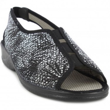 Doctor Cutillas Orthopädische Sandale 21795 Gummibänder NEGRO