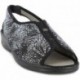 Doctor Cutillas Orthopädische Sandale 21795 Gummibänder NEGRO