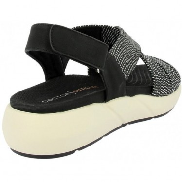 Doctor Cutillas 31405 Elastische Sandalen NEGRO