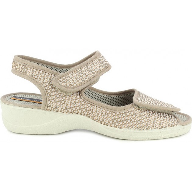 Doctor Cutillas Sandalen 21783 Aufdruck TAUPE Doctor Cutillas Sandalen 21783 Aufdruck TAUPE