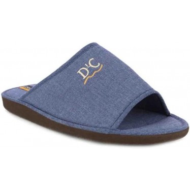 Doctor Cutillas Hausschuhe 12251 Canvas-Pantoletten MARINO