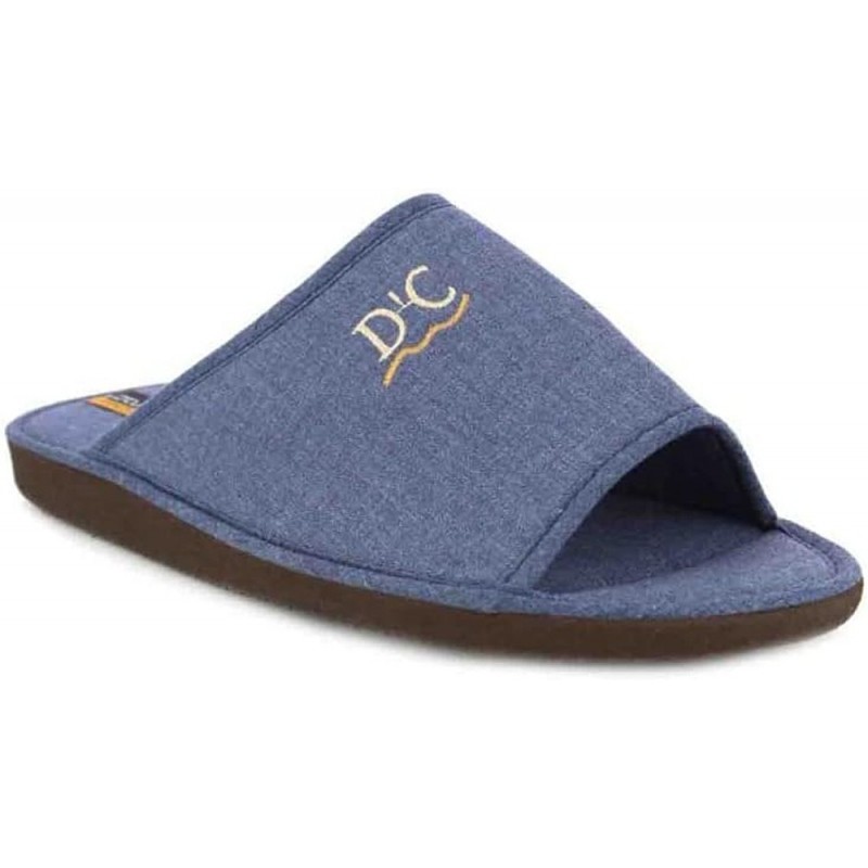 Doctor Cutillas Hausschuhe 12251 Canvas-Pantoletten MARINO